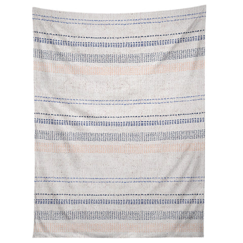 Holli Zollinger FRENCH LINEN STRIPE NAVY Tapestry
