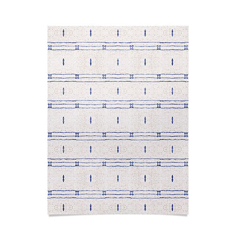 Holli Zollinger FRENCH LINEN STRIPE Poster