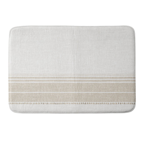 Holli Zollinger FRENCH LINEN TASSEL Memory Foam Bath Mat