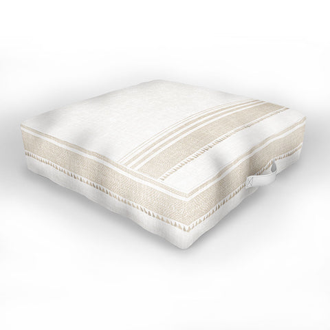 Holli Zollinger FRENCH LINEN TASSEL Outdoor Floor Cushion