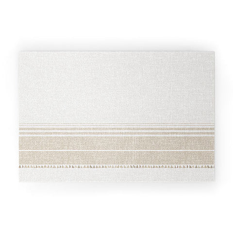 Holli Zollinger FRENCH LINEN TASSEL Welcome Mat