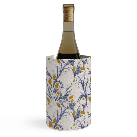 Holli Zollinger FRENCH LINEN THISTLE Wine Chiller