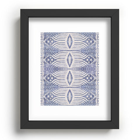 Holli Zollinger FRENCH LINEN TRIBAL IKAT Recessed Framing Rectangle