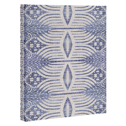 Holli Zollinger FRENCH LINEN TRIBAL IKAT Art Canvas
