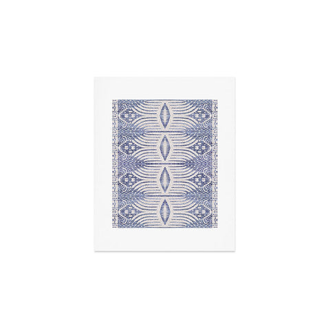 Holli Zollinger FRENCH LINEN TRIBAL IKAT Art Print