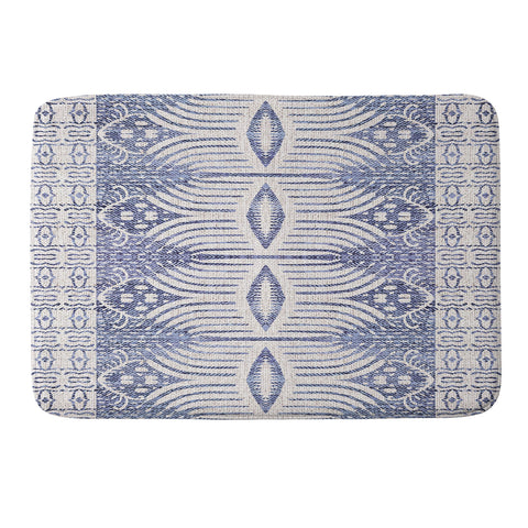 Holli Zollinger FRENCH LINEN TRIBAL IKAT Memory Foam Bath Mat