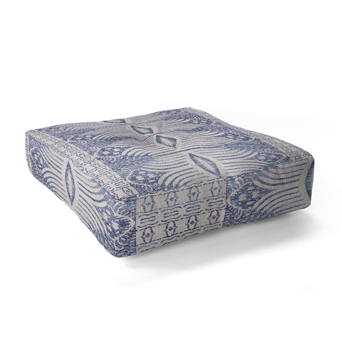Holli Zollinger FRENCH LINEN TRIBAL IKAT Floor Pillow Square