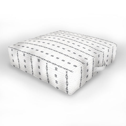 Holli Zollinger FRENCH LINEN TRIBAL STRIPE Outdoor Floor Cushion