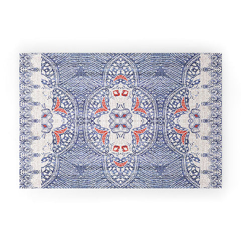 Holli Zollinger FRENCH LINEN ZALI Welcome Mat