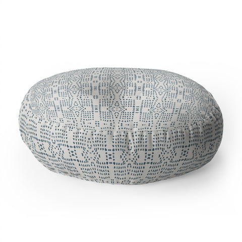 Holli Zollinger GEMMA BLUE Floor Pillow Round