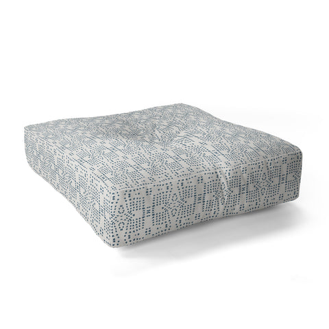 Holli Zollinger GEMMA BLUE Floor Pillow Square