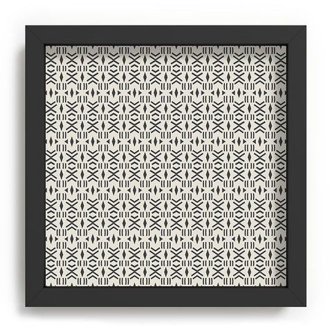 Holli Zollinger Geo Mudcloth Recessed Framing Square