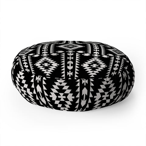 Holli Zollinger Geo Panel Floor Pillow Round