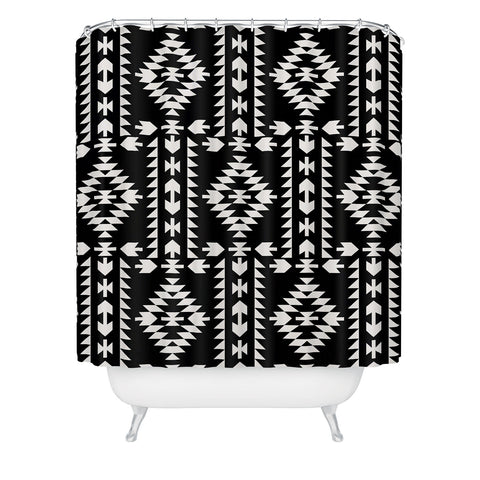 Holli Zollinger Geo Panel Shower Curtain