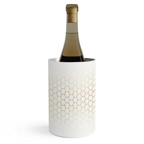 Holli Zollinger GOLD HONEYCOMB Wine Chiller