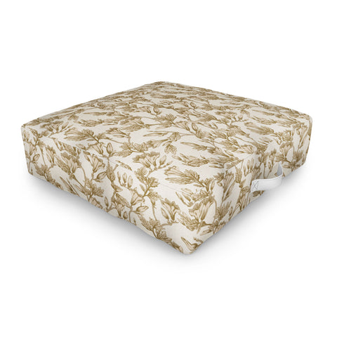 Holli Zollinger GREENWOOD LINEN Outdoor Floor Cushion