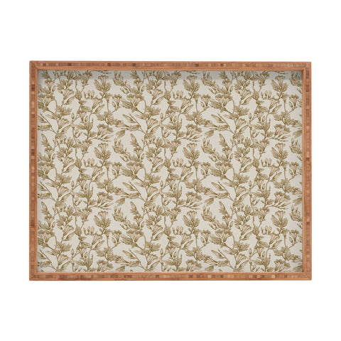 Holli Zollinger GREENWOOD LINEN Rectangular Tray