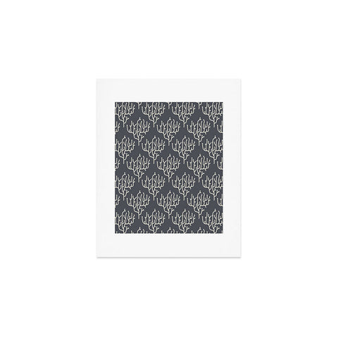 Holli Zollinger Grey Coral Art Print