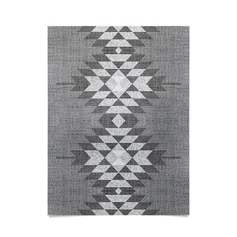 Holli Zollinger GREY DIAMOND LINEN Poster
