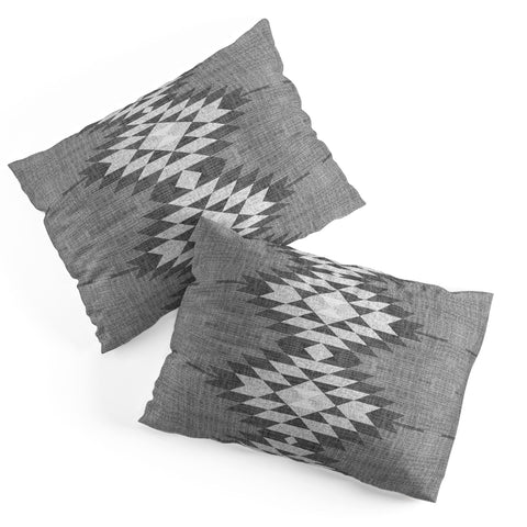 Holli Zollinger GREY DIAMOND LINEN Pillow Shams