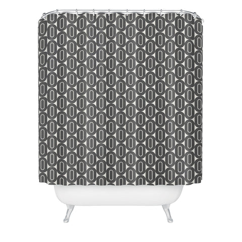 Holli Zollinger GREY DOT Shower Curtain