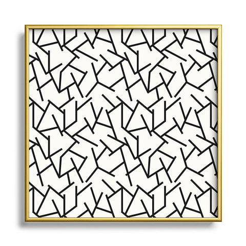 Holli Zollinger Haystack Metal Square Framed Art Print