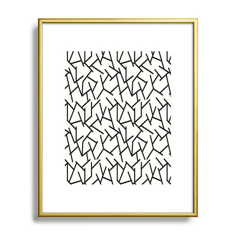 Holli Zollinger Haystack Metal Framed Art Print