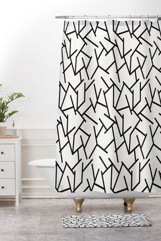 Holli Zollinger Haystack Shower Curtain And Mat