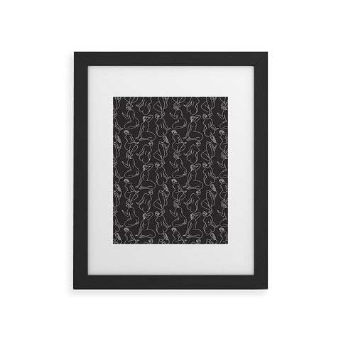 Holli Zollinger HERA DARK Framed Art Print