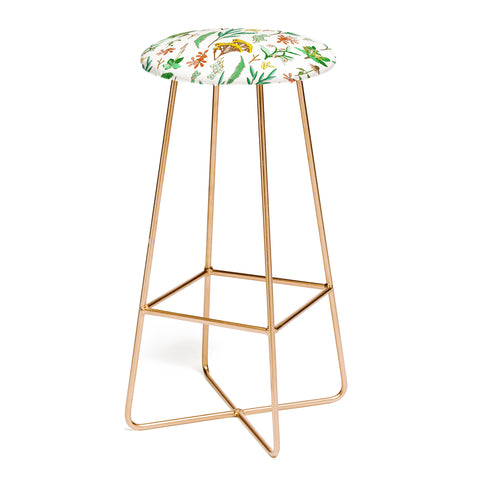 Holli Zollinger HERBAL STUDY Bar Stool