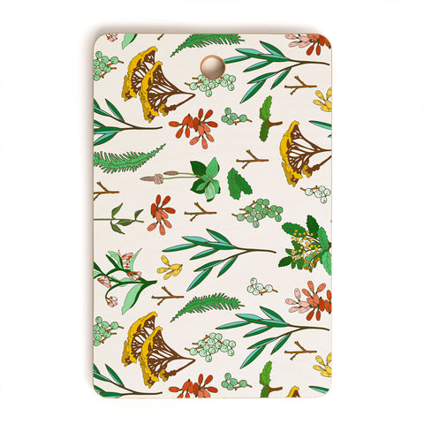 Holli Zollinger HERBAL STUDY Cutting Board Rectangle