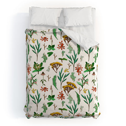 Holli Zollinger HERBAL STUDY Duvet Cover