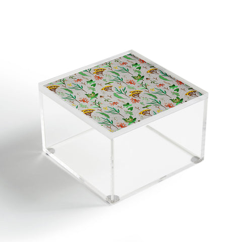 Holli Zollinger HERBAL STUDY LINEN Acrylic Box
