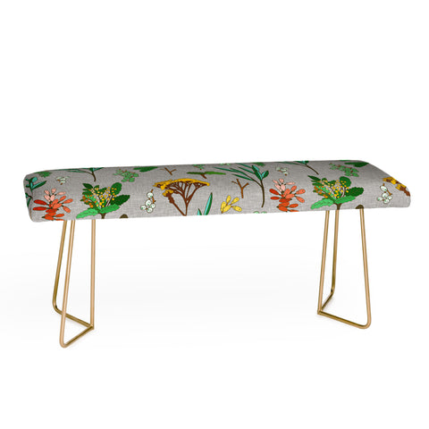 Holli Zollinger HERBAL STUDY LINEN Bench