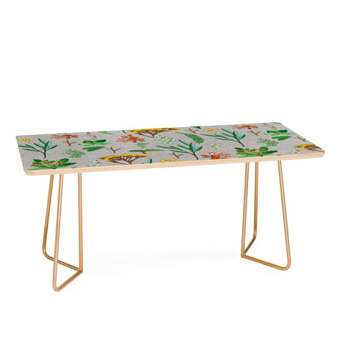 Holli Zollinger HERBAL STUDY LINEN Coffee Table
