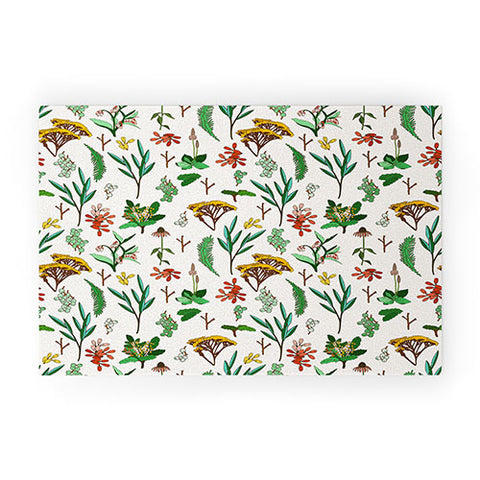 Holli Zollinger HERBAL STUDY Welcome Mat