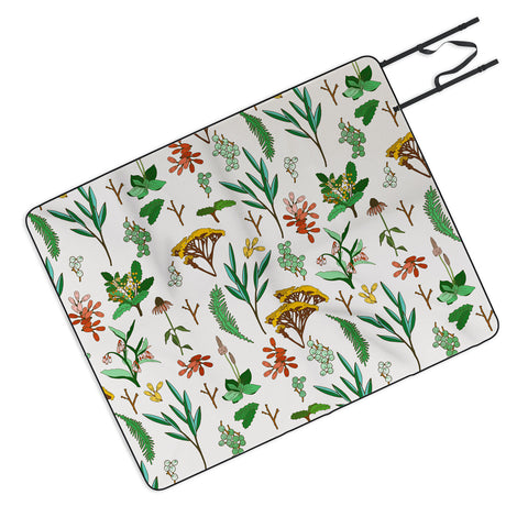 Holli Zollinger HERBAL STUDY Picnic Blanket
