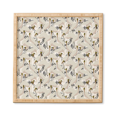 Holli Zollinger HERON WHITE Framed Wall Art