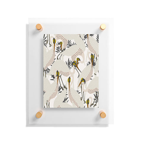 Holli Zollinger HERON WHITE Floating Acrylic Print