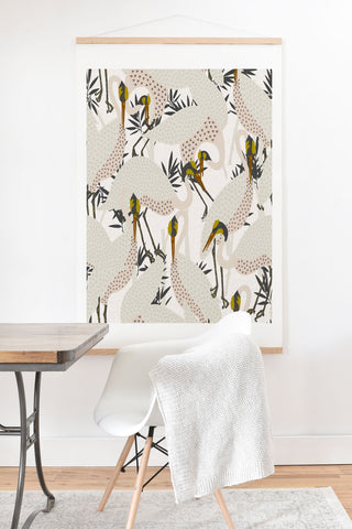 Holli Zollinger HERON WHITE Art Print And Hanger