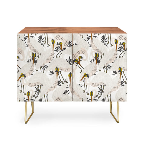 Holli Zollinger HERON WHITE Credenza