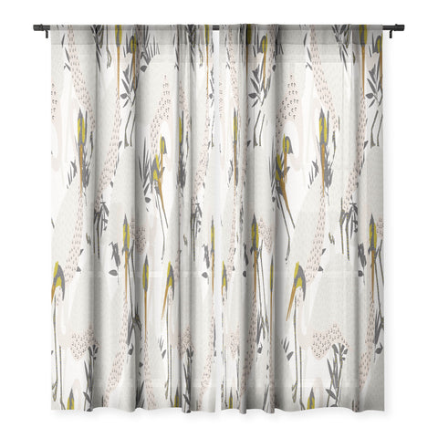 Holli Zollinger HERON WHITE Sheer Non Repeat