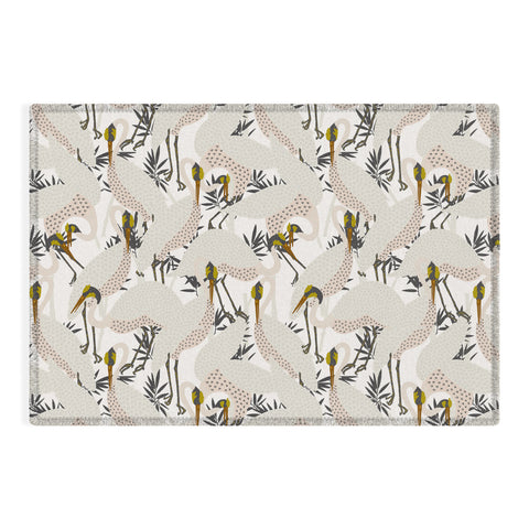 Holli Zollinger HERON WHITE Outdoor Rug