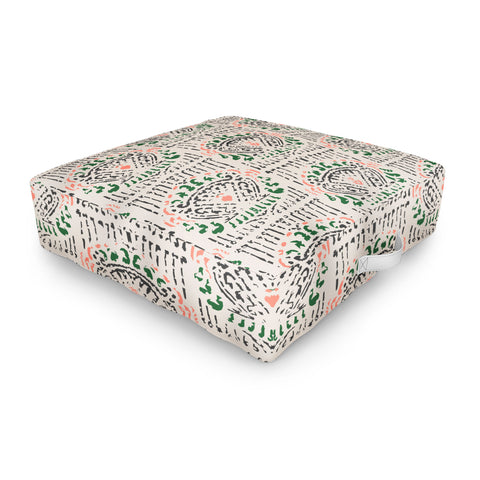 Holli Zollinger INARI IKAT LIGHT Outdoor Floor Cushion