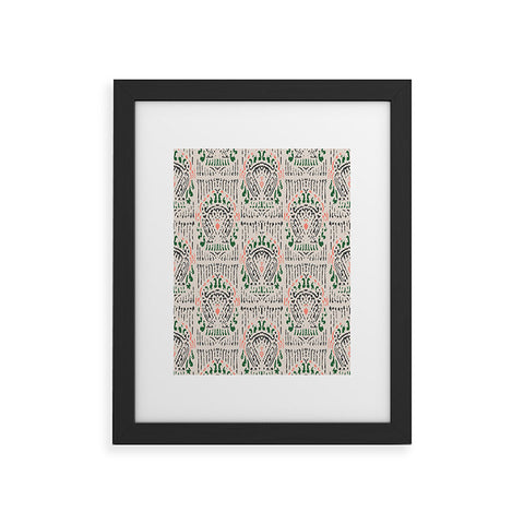 Holli Zollinger INARI IKAT LIGHT Framed Art Print