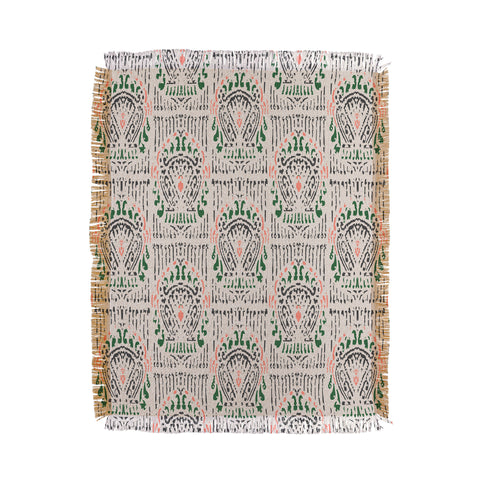 Holli Zollinger INARI IKAT LIGHT Throw Blanket