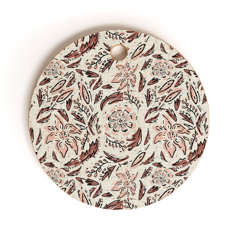 Holli Zollinger INDIE FLORAL Cutting Board Round