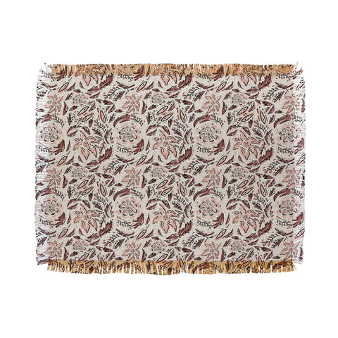 Holli Zollinger INDIE FLORAL Throw Blanket
