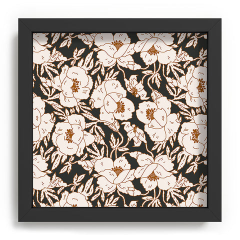 Holli Zollinger INDRA POPPY DARK Recessed Framing Square