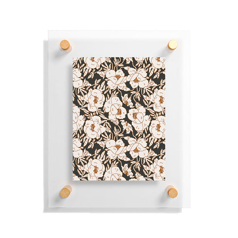 Holli Zollinger INDRA POPPY DARK Floating Acrylic Print